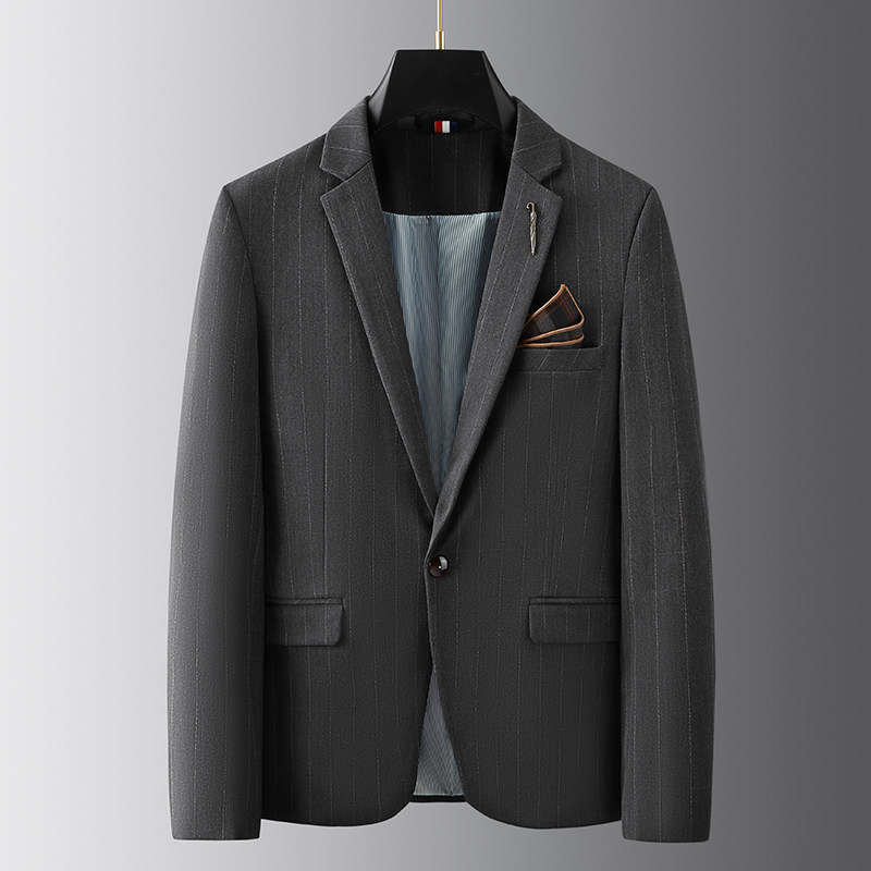 2025秋季新西装便西修身休闲商务大码工西服男士礼服DX9823-P140,男装西服套装,电商A311