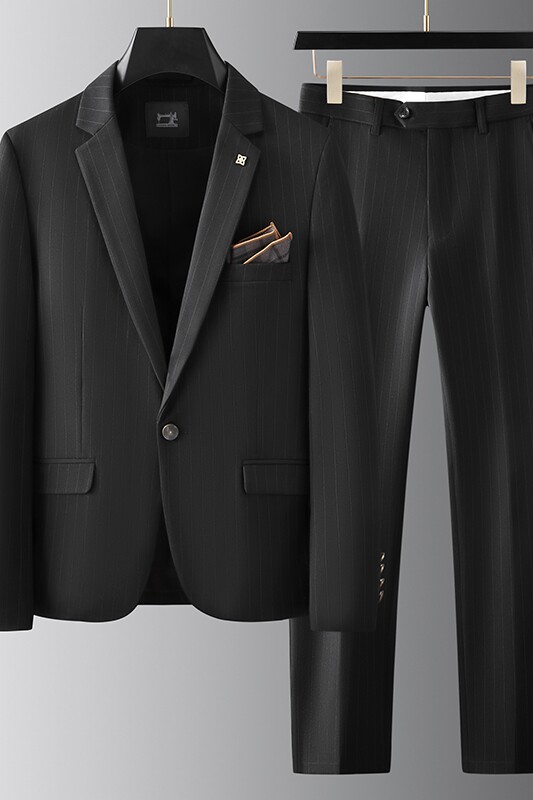2025秋季新西装便西修身休闲商务大码工西服男士礼服LJT9961-P235,男装西服套装,电商A311