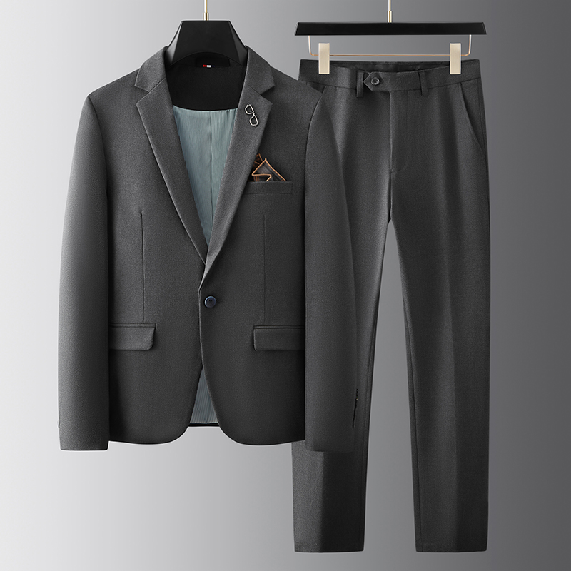 2025秋季新西装便西修身休闲商务大码工西服男士礼服LJT9821-P210，男装西服套装，电商A311