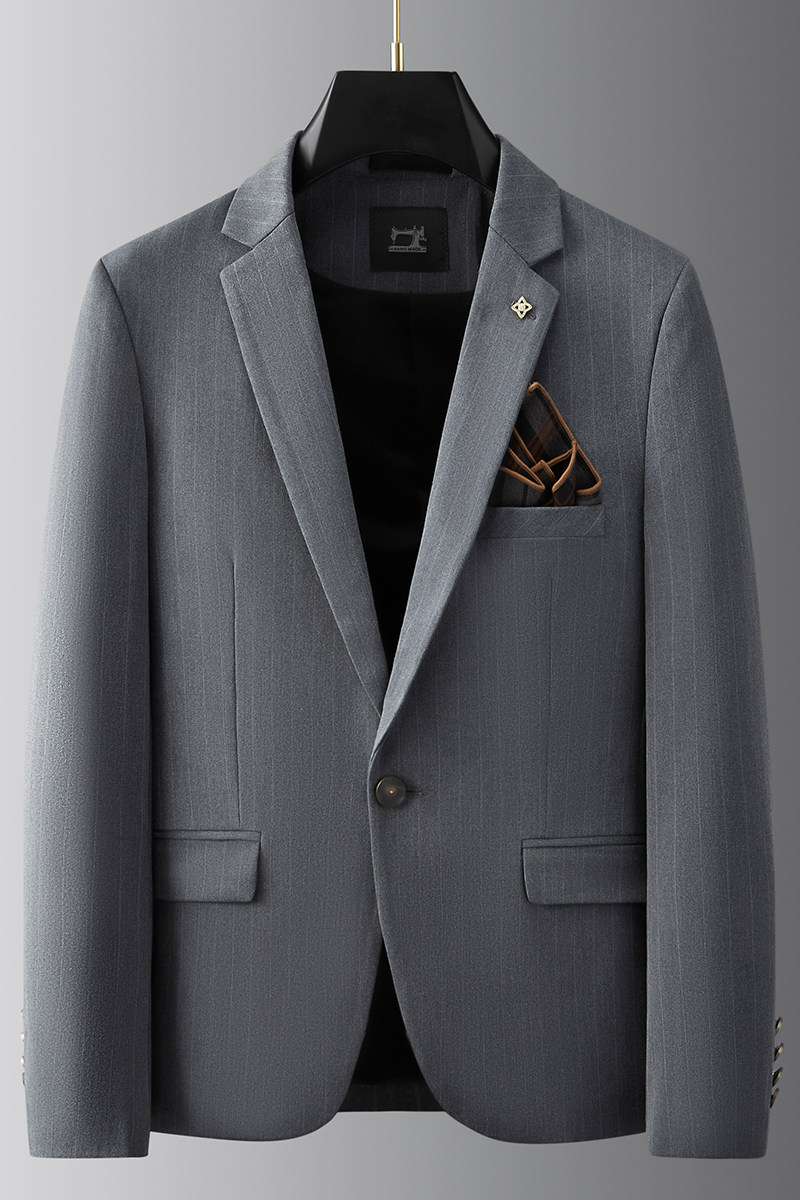 2025秋季新西装便西修身休闲商务大码工西服男士礼服DX9961-P155,男装西服套装,电商A311