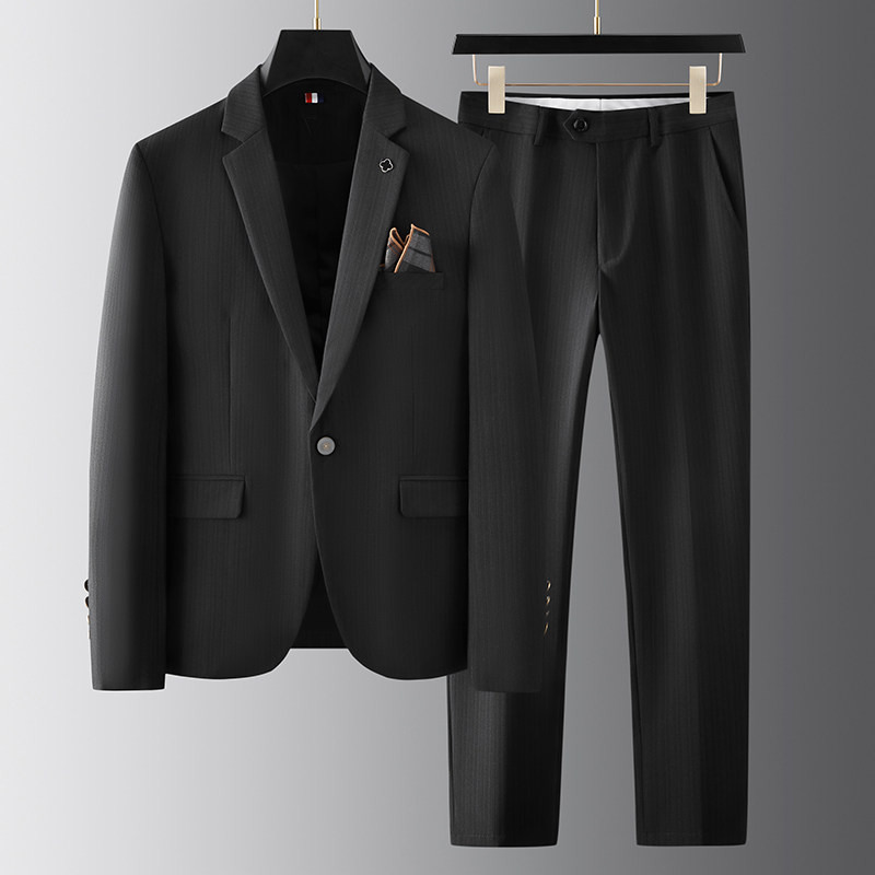 2025秋季新西装便西修身休闲商务大码工西服男士礼服LJT9902-P235,男装西服套装,电商A311