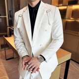 24年秋冬新款西服男套装韩版修身新郎伴郎礼服两件套LJT9996-P230，男装西服，电商A311