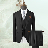 2025秋冬季西装套装修身休闲商务大码工西服男士礼服SJT9961-P285，男装西服套装，电商A311