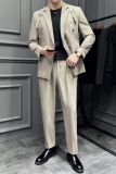 24秋季新款男套装休闲正装工作西服两件套新郎礼服LJT9996-P230，男装西服，电商A311