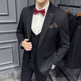 2025秋季新西装套装修身休闲商务大码工西服男士礼服SJT9981-P285，男装西服套装，电商A311