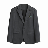 25春平铺西装套装修身休闲商务大码工西服男士礼服SJT6888-P245，男装西服套装，电商A311