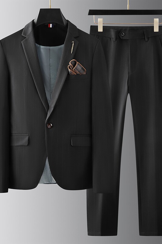 2025秋季新西装便西修身休闲商务大码工西服男士礼服LJT9823-P210,男装西服套装,电商A311