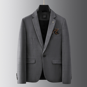 2025秋季新西装便西修身休闲商务大码工西服男士礼服DX9963-P155，男装西服套装，电商A311