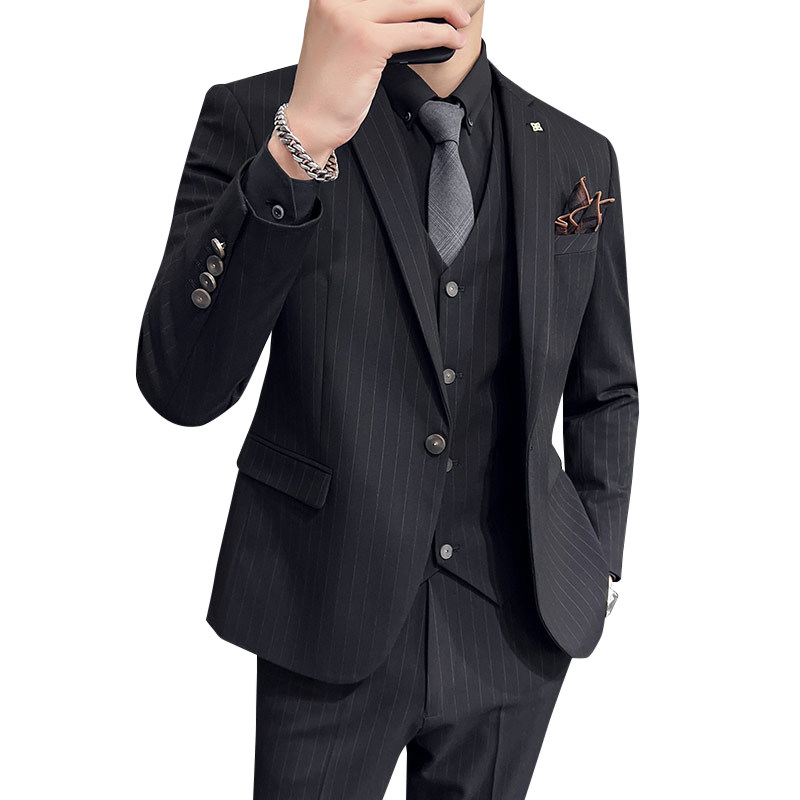 2025秋季新西装套装修身休闲商务大码工西服男士礼服SJT9961-P285,男装西服套装,电商A311