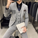 西服套装男士西装伴郎新郎礼服韩版修身SJT9888-P265主推可议价，男装西服套装，电商A311
