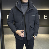 连帽羽绒服男短款冬季痞帅轻薄加厚外套A311-YRL6816-P180，男装羽绒服，电商A311