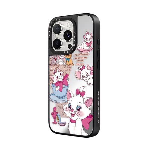 C家适用iPhone苹果16promax/17P手机壳14/16pro/16plus软胶13卡通16网红15pro硬壳12防摔15全包玛丽猫咖啡杯