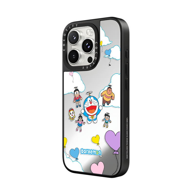 CASE/C家适用iPhone苹果16promax手机壳15pro/16pro/12软胶14补妆镜13个性15保护套16创意16plus潮日本叮当猫