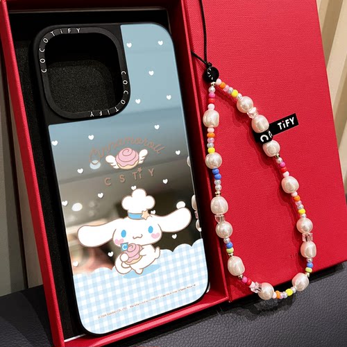 C家玉桂狗适用iphone16promax手机壳15pro/17PROMAX苹果14保护套13镜面MagSafe磁吸12卡通17PRO可爱plus网红