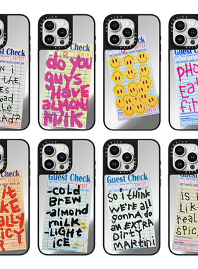 C家艺术家Laundry Room Studios英文标签贴纸适用iphone16promax/17PRO手机壳15pro苹果14日韩磁吸MagSafe13