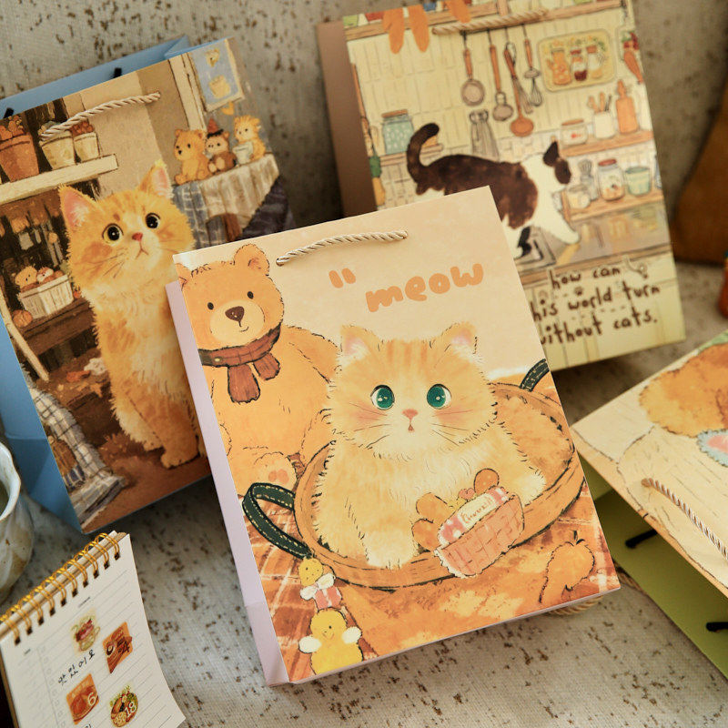 萌宠可爱猫咪礼品袋伴手礼物袋