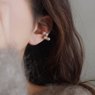 3.20新品 珍珠耳夹 上新9折
