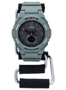 CASIO卡西欧BABY-G运动手表女BGA-260-3 4 7时尚复古防水简约腕表