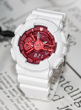 CASIO卡西欧王一博同款中国龙电子运动手表男GA-110DBR-7 110GB-1