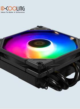 IS-40X LED WHITE 静音超薄ITX下压AM4热管CPU散热器风扇1700 AM5