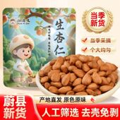 蔚县熟杏仁100g 袋原味杏仁大颗粒甜杏仁南杏仁生杏仁张家口特产