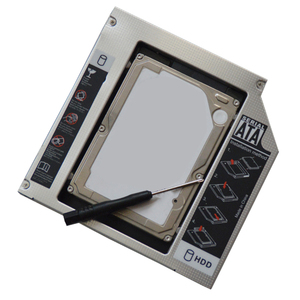 笔记本光驱位硬盘托架盒SSD固态硬盘转接支架9.5mm/12.7底座散热