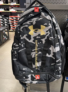 安德玛UA背包Hustle 5.0男女同款旅行训练运动健身双肩包1361176