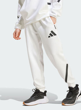 25秋季新款adidas阿迪达斯卫裤男针织百搭舒适运动休闲长裤JF2449