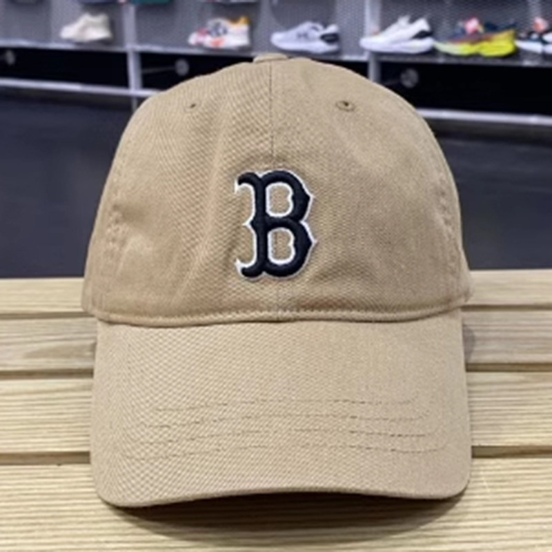 MLB帽子儿童休闲帽运动帽潮流百搭软顶鸭舌帽潮牌棒球帽7ACP6604N