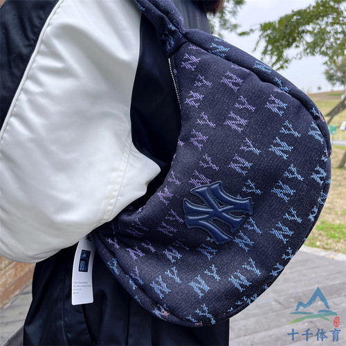 MLBNY渐变老花挎包拎包腋下包