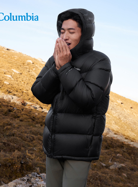 Columbia哥伦比亚户外25秋冬男士金点热能700蓬保暖羽绒服WM3592