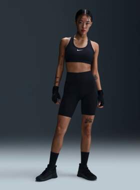 25新款NIKE耐克UNIVERSA女子速干骑行短裤腰塑形紧身运动裤HQ6824