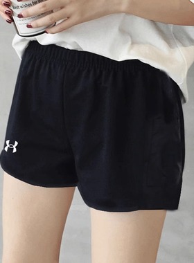 UA安德玛团队健身短裤女子休闲短裤跑步健身训练五分裤22500213