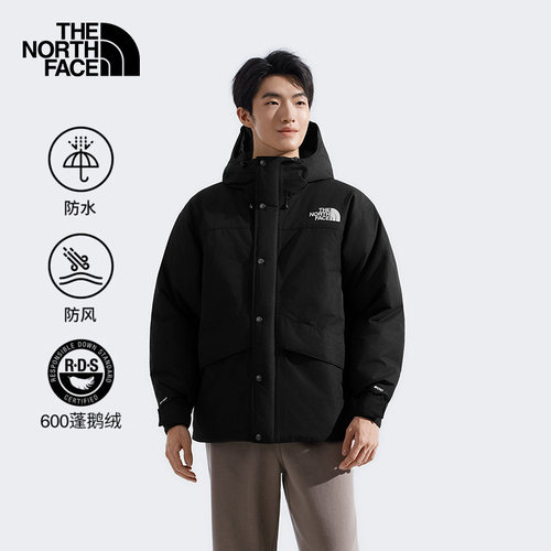 北面防水防风保暖鹅绒羽绒服外套
