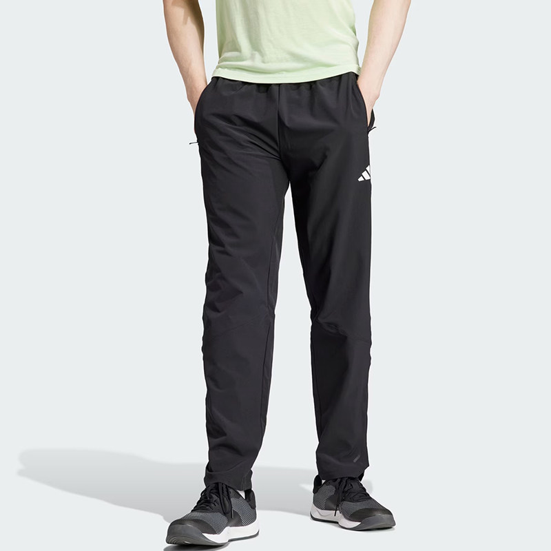Adidas阿迪达斯男子运动直筒长裤图片