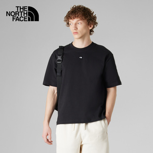 TheNorthFace北面新款户外休闲男UE重磅纯棉宽松短袖T恤|8BTV