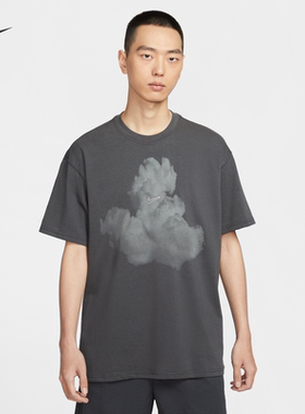 NIKE耐克男子复古T恤25夏季新款宽松休闲刺绣柔软舒适短袖 HJ0779