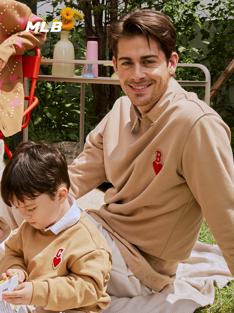 MLB男女美拉德休闲圆领卫衣