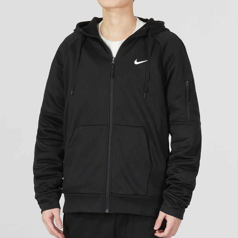 NIKE耐克连帽健身跑步夹克外套男
