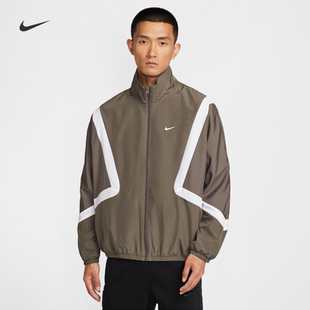 Nike耐克25秋季 ICON男子运动休闲宽松立领夹克梭织防风外套IM3355
