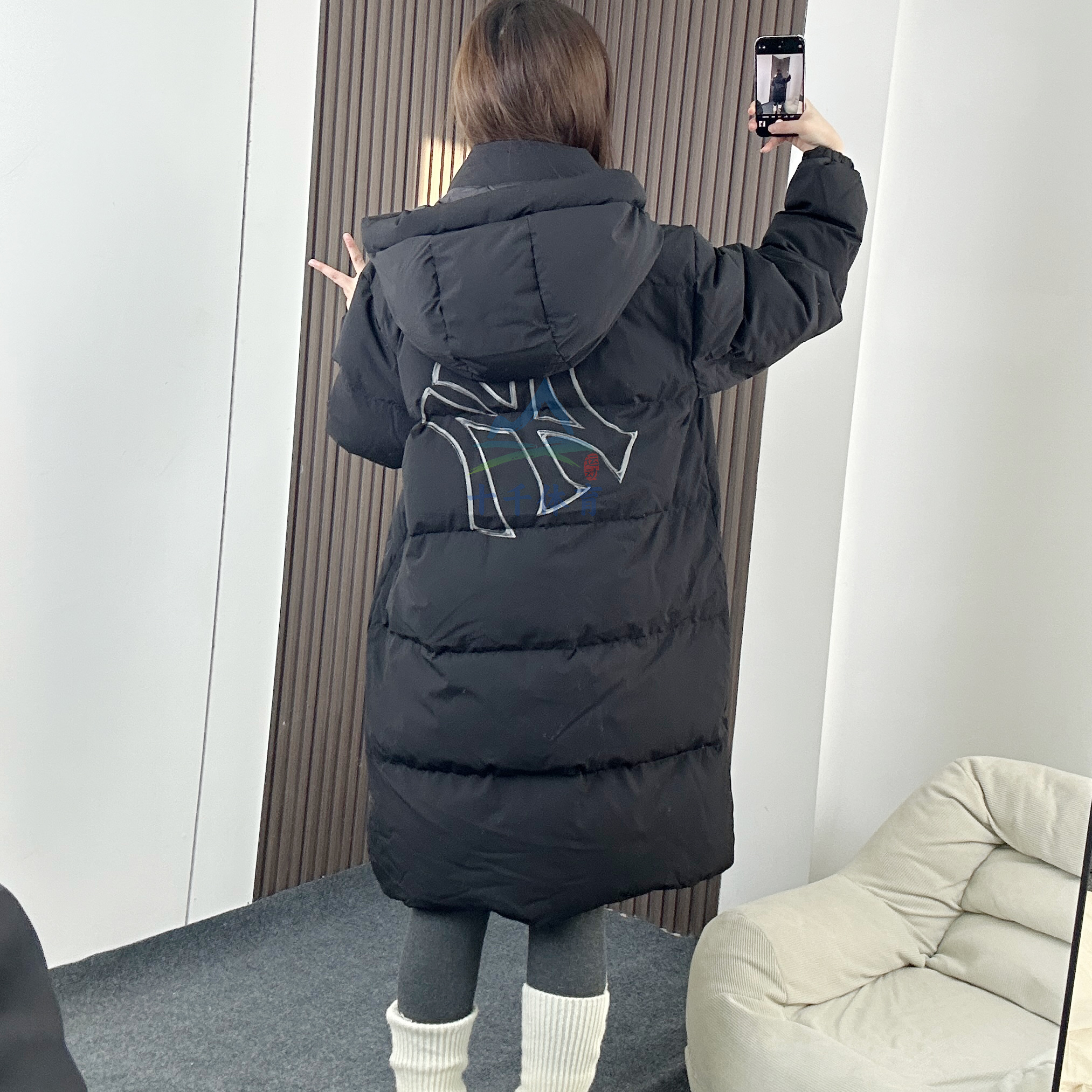 MLB儿童鹅绒保暖运动羽绒服外套