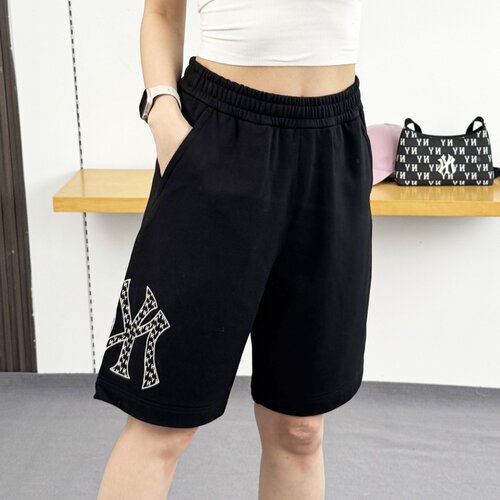 MLB短裤男女NY老花大标运动裤