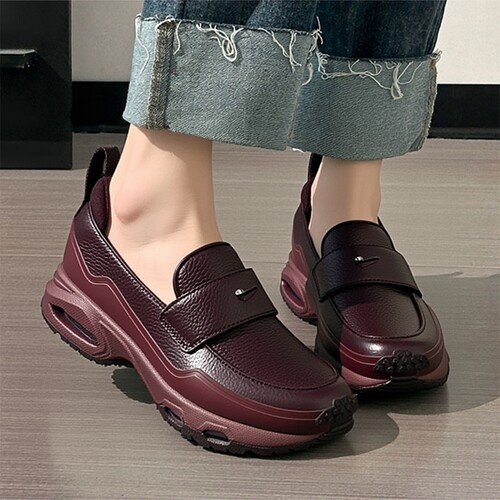 NIKE耐克女厚底浅口乐福鞋运动鞋