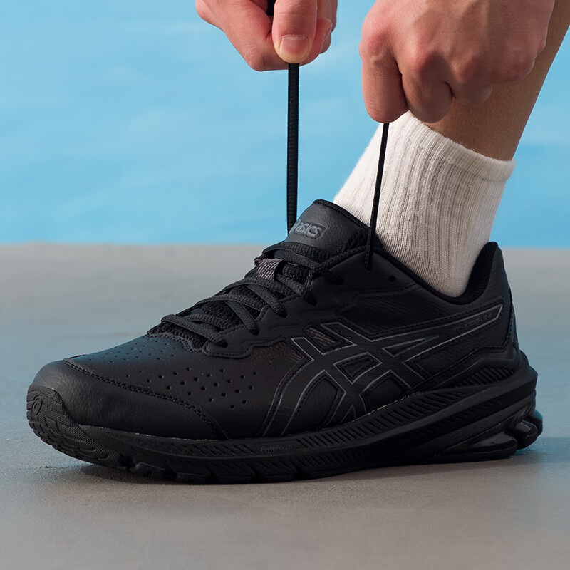 亚瑟士缓震轻便透气运动跑步鞋男