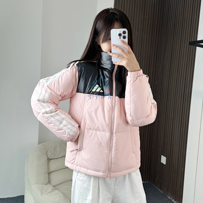 阿迪达斯女600蓬拒水保暖羽绒服