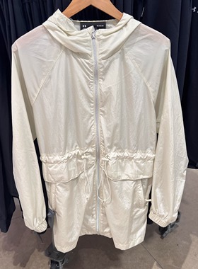 UA安德玛夹克女子EF Crinkle Wvn梭织运动休闲时尚外套6005994