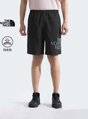 The North Face北面短裤男子春夏户外防泼水休闲运动裤五分裤8C0V