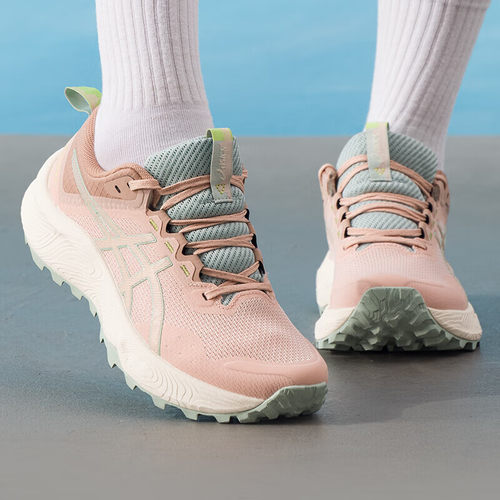 亚瑟士缓震耐磨越野运动跑步鞋女