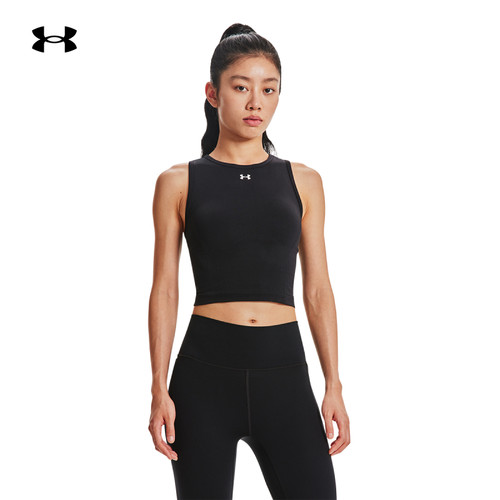 安德玛UA女吸湿透气训练运动背心