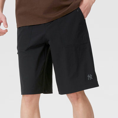 MLB短裤男女NY小标速干五分裤